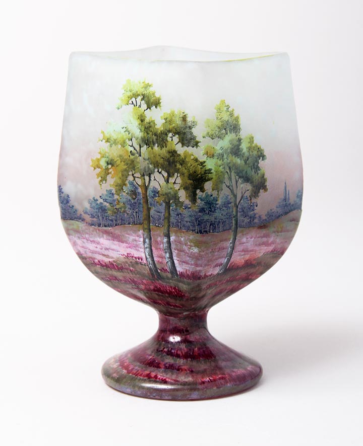 Daum Nancy, Scenic Vase