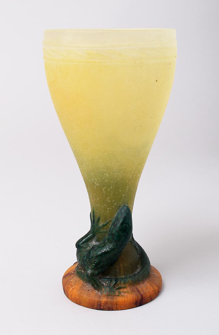 A. Walter, Lizard vase