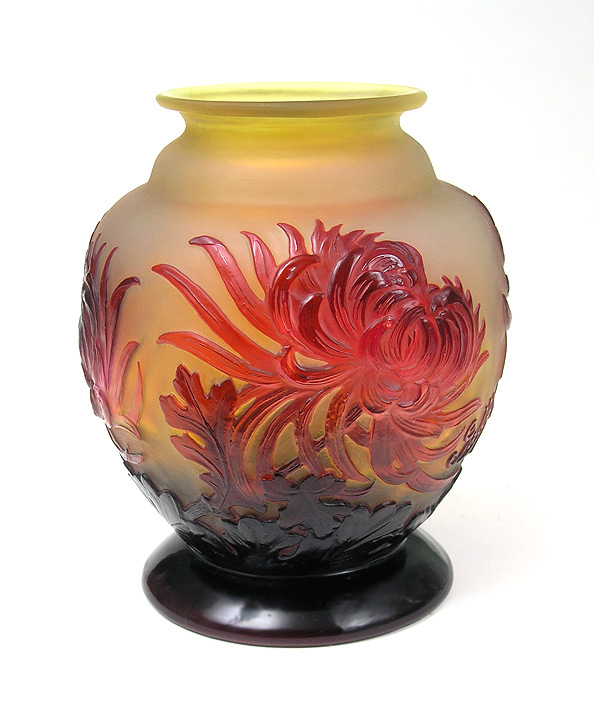 Blownout Chrysanthemum Vase
