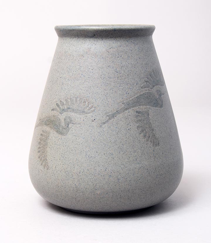 Heron Vase