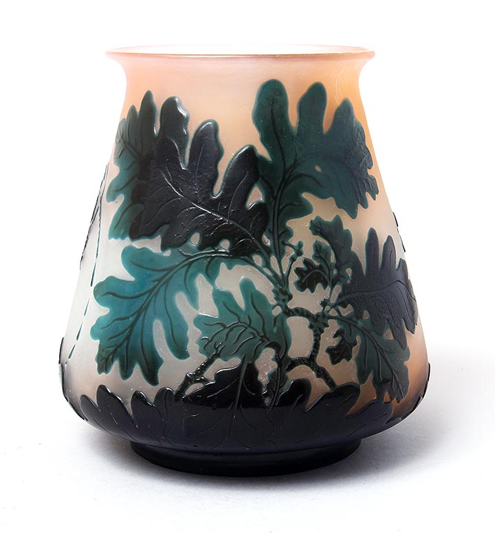 Oak Leaves & Beetle Vase Oak Leaves & Beetle Vase
