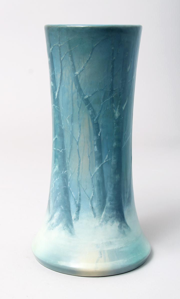 Rookwood, Winter Scenic Vase