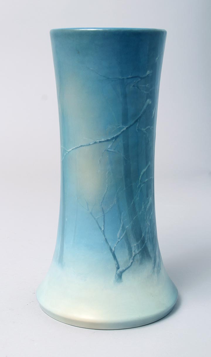 Winter Scenic Vase