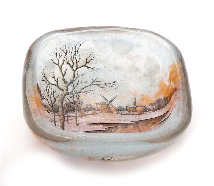 Daum Nancy, Dutch Winter Ashtray