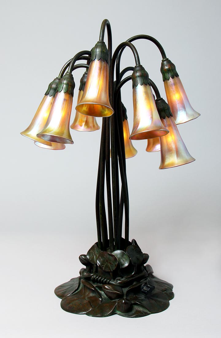 Tiffany Studios, 10-Light Lily