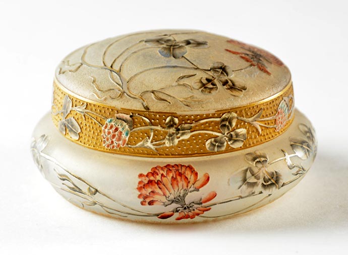 Gilded Floral Box