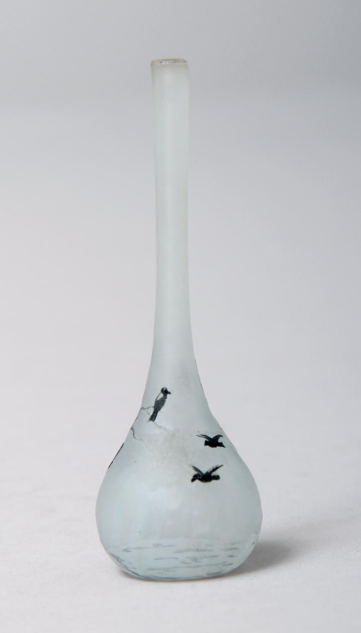 Miniature Blackbird Vase