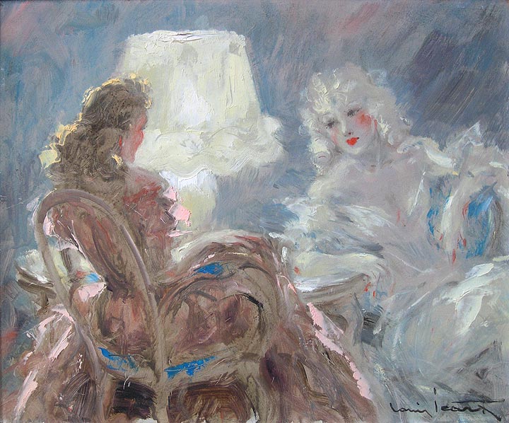 Louis Icart, Intimité