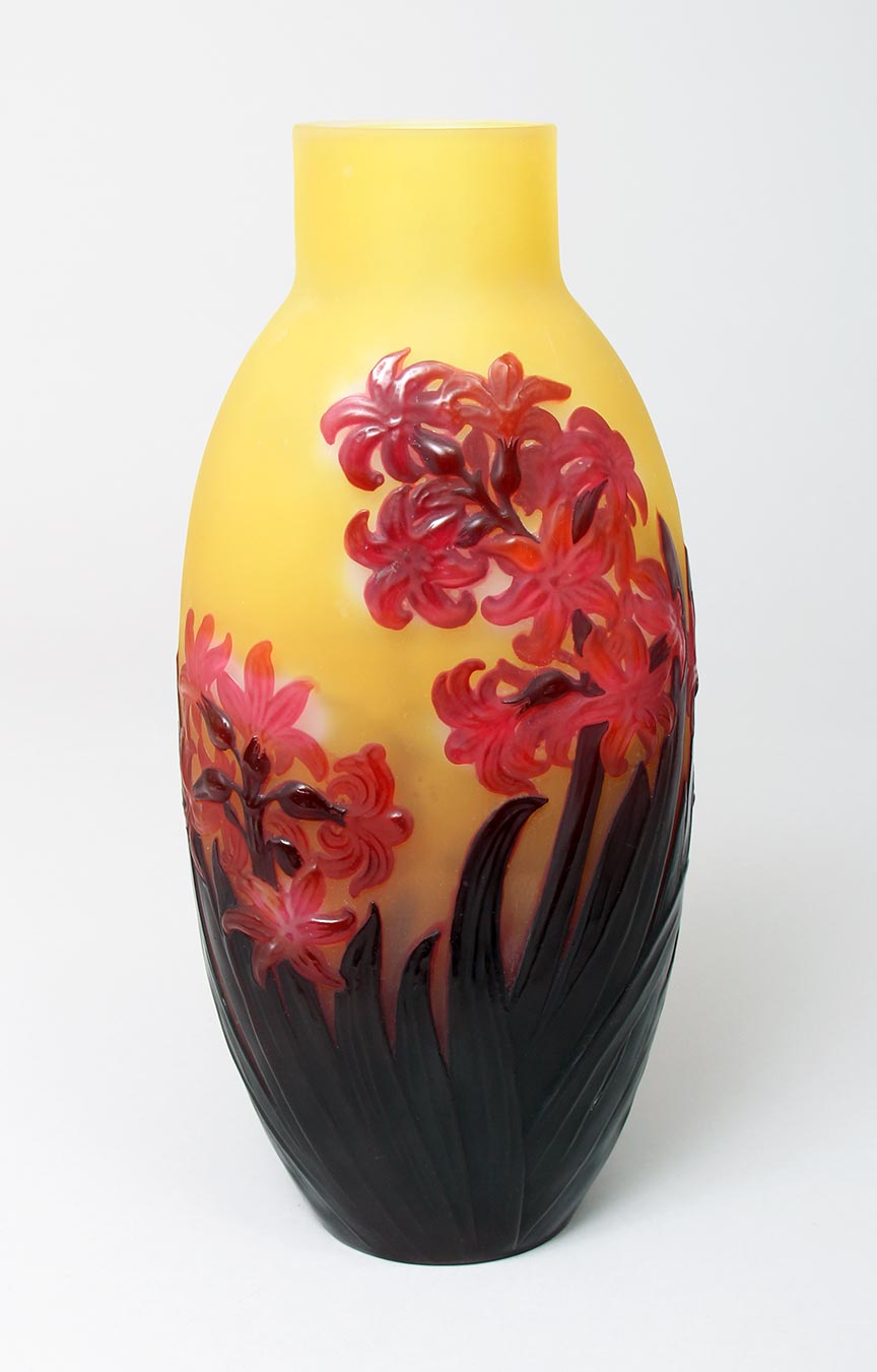 Gallé (Galle), Blownout hyacinth vase