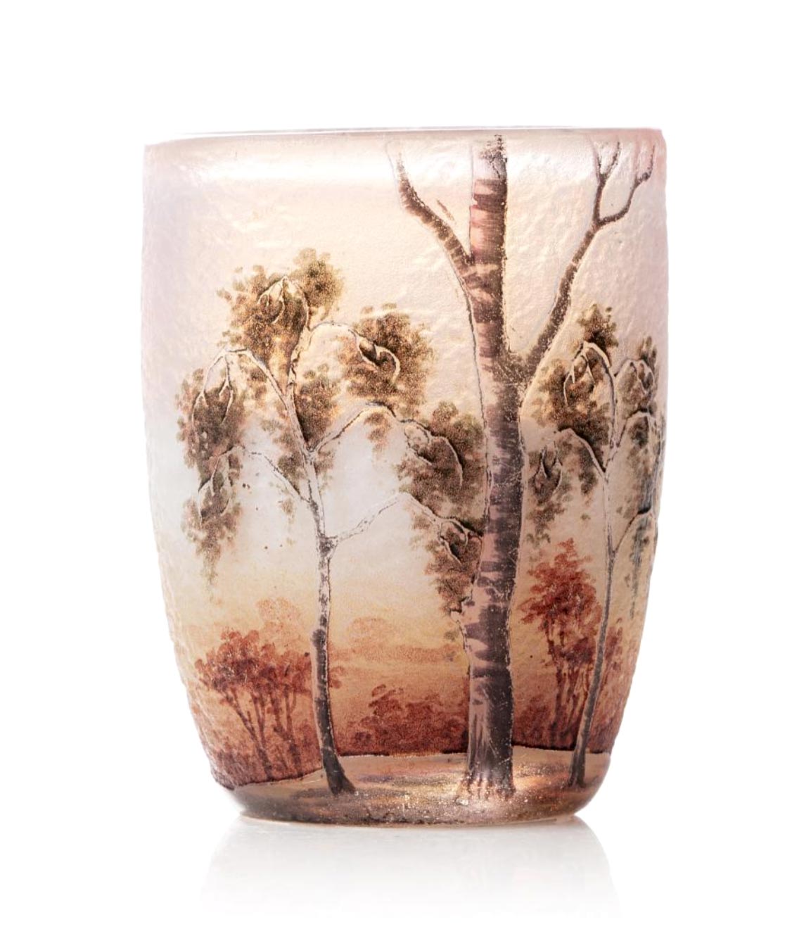 Daum Nancy, Miniature Birch Tumbler