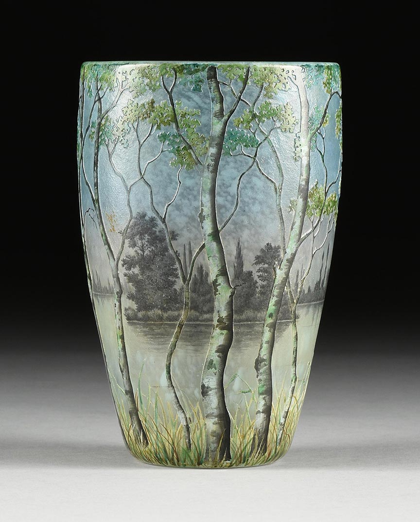 Birch Scenic Vase