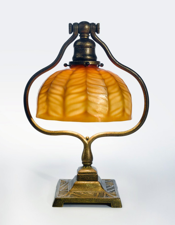 7" Favrile Harp Lamp 7" Favrile Harp Lamp