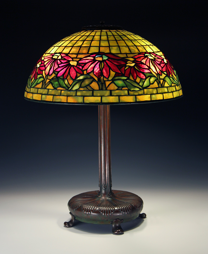 Tiffany Studios, 18" Poinsettia