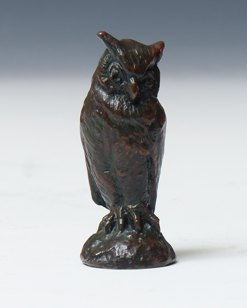 Tiffany Studios, Owl Paperweight