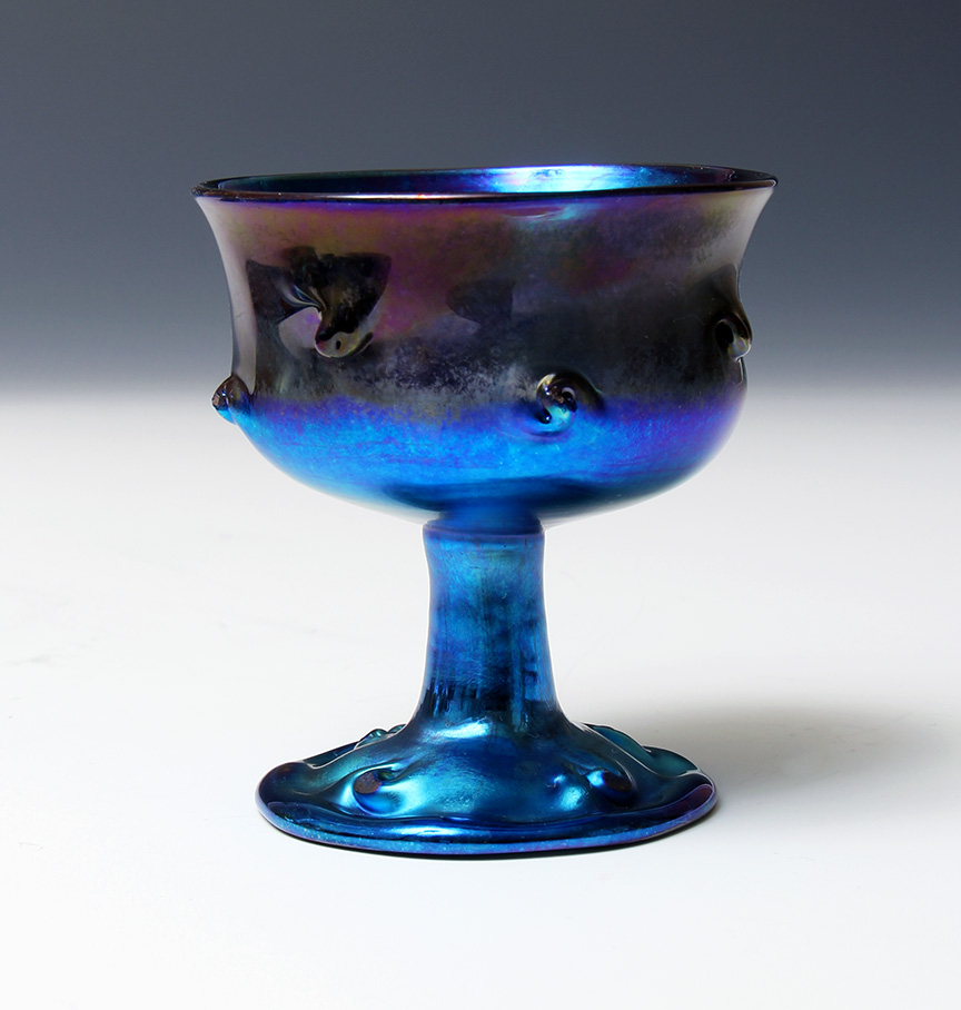 Tiffany Favrile, Blue Favrile cup