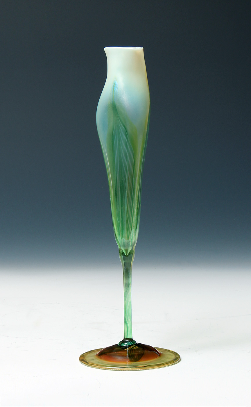 Tiffany Favrile, Tiffany Calyx Flowerform Vase