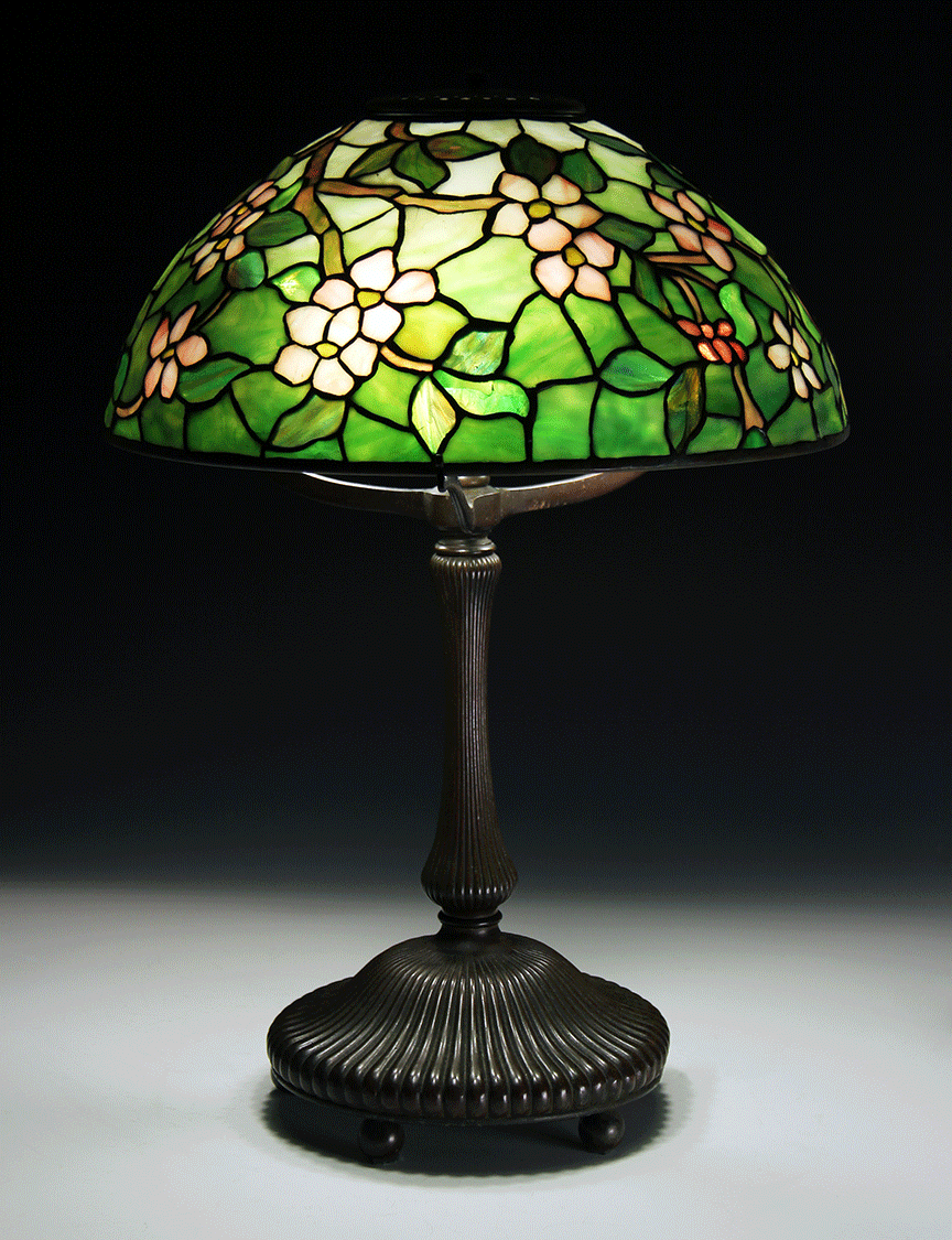 Tiffany Studios, 16" Apple Blossom