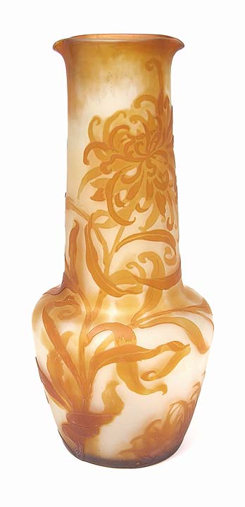 Gallé (Galle), Chrysanthemum Vase