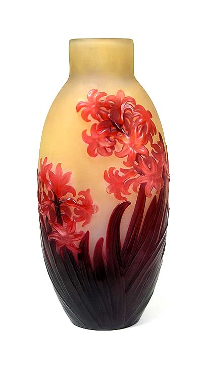 Gallé (Galle), Blownout Hyacinth Vase