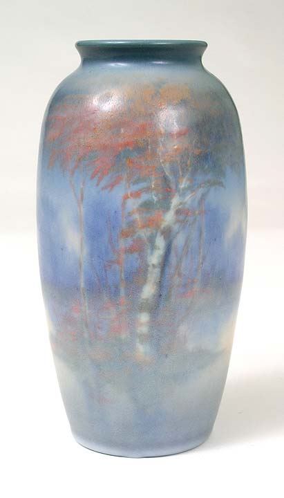 Rookwood, Vellum vase