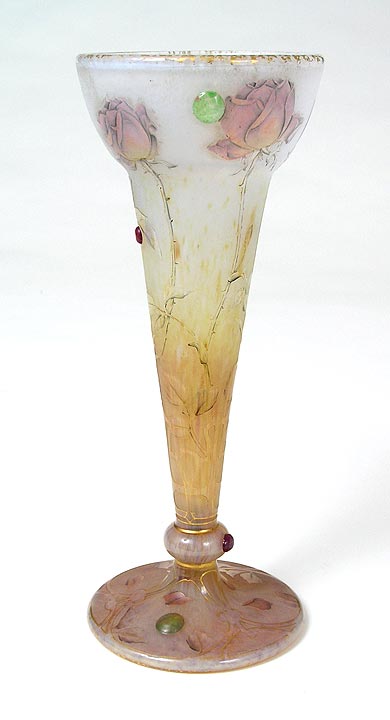 Daum Nancy, Roses Vase