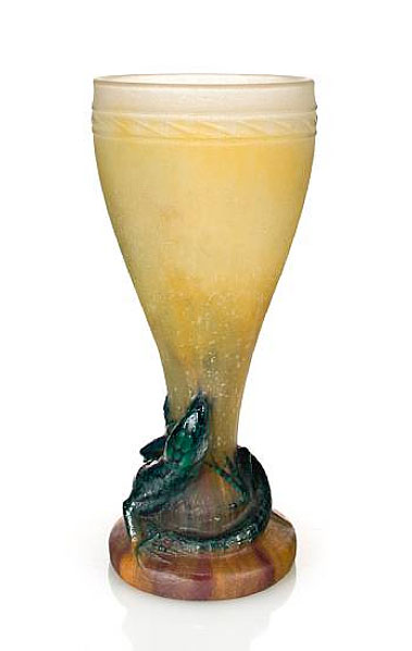 A. Walter, Walter Lizard vase