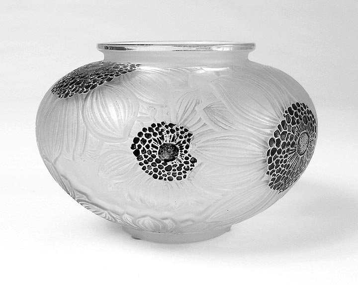 R. Lalique, Dahlias vase