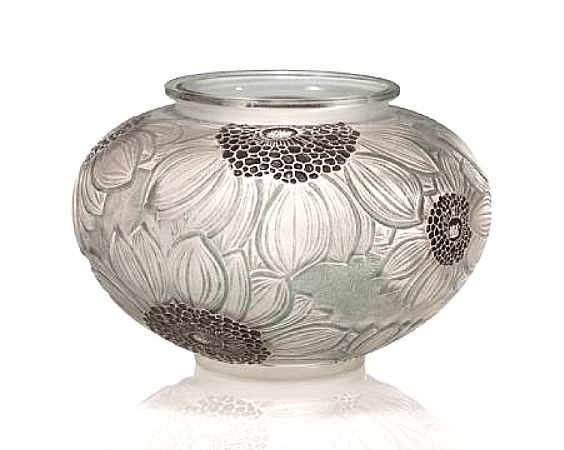 R. Lalique, Dahlias Vase