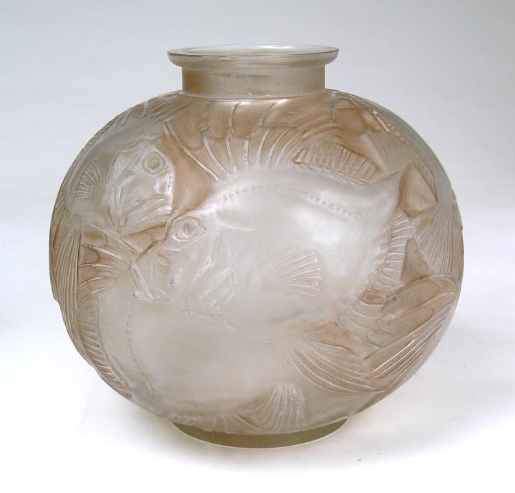 R. Lalique, Poissons Vase