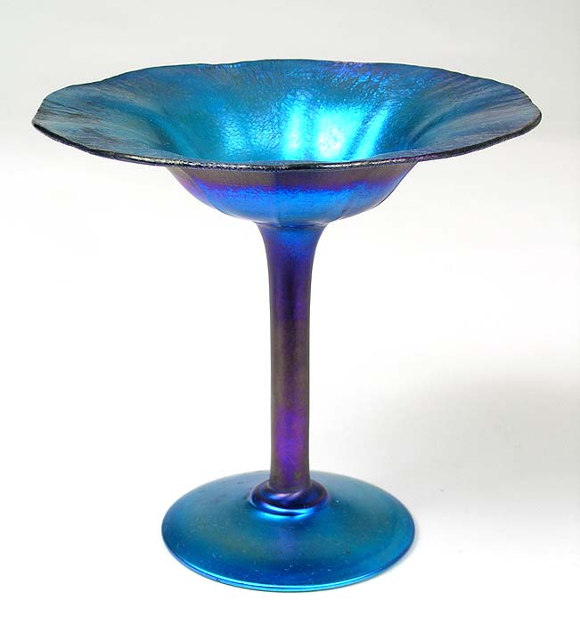 Tiffany Favrile, Blue compote